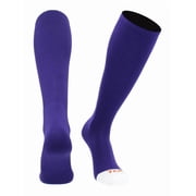 TCK Prosport Performance Tube Socks (Purple, Large)