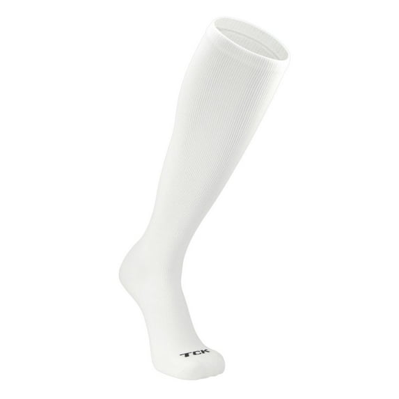 TCK Prosport Performance Tube Socks (White, Small)