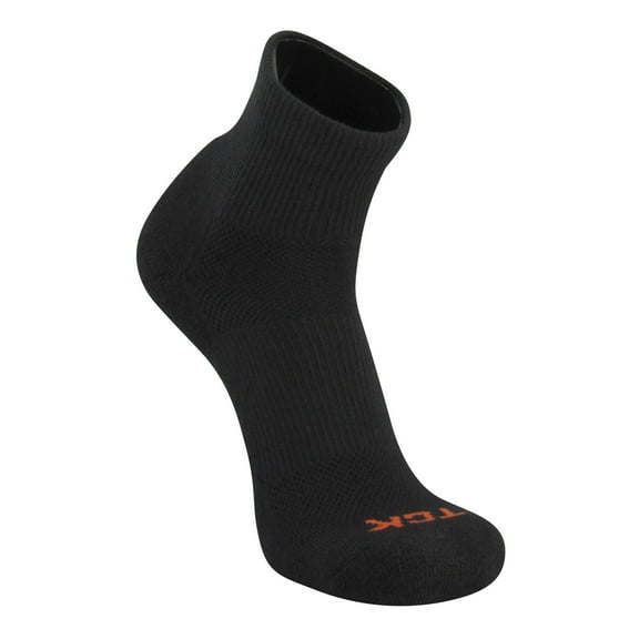 TCK GOAT Quarter Crew Sock - Black - X-Large