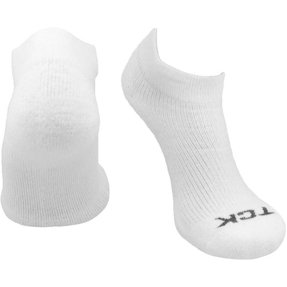 TCK Reacs Acrylic Quarter Socks - White