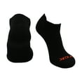 thumbnail image 1 of TCK Reacs Quarter Crew Socks (Black, Medium), 1 of 2