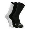 thumbnail image 1 of TCK Repreve Crew Socks (3 pk, 1 pair of each color) - Black Graphite White, 1 of 2