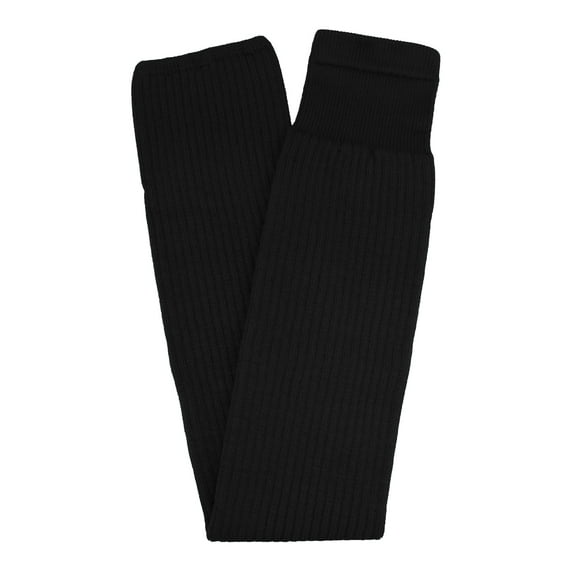 TCK Rib Knit Hockey Sock - Black