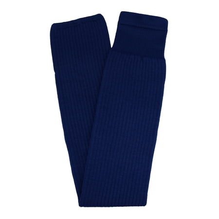 Solid Color Hockey Socks (Navy, Adult 28"-30")