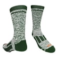 thumbnail image 1 of TCK Sports Heathered Crew Socks (Dark Green/White, Small), 1 of 3