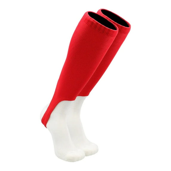 Solid Colored Baseball Stirrups Pattern A (Scarlet, Medium)