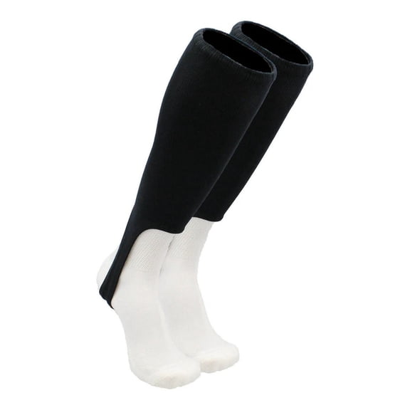 Solid Color Youth 7"/Stirrup Sock Black