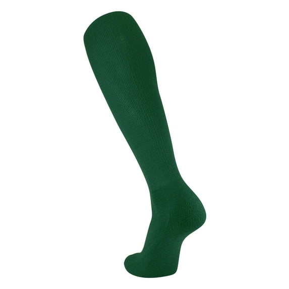 TCK TS All Sport Polyester Baseball Football Soccer Volleyball Tube Sock (Dark Green, XS)