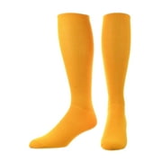 TCK TS All Sport Polyester Baseball Football Soccer Volleyball Tube Sock (Gold, Medium)