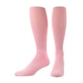 thumbnail image 1 of TCK TS All Sport Polyester Baseball Football Soccer Volleyball Tube Sock (Pink, Small), 1 of 2