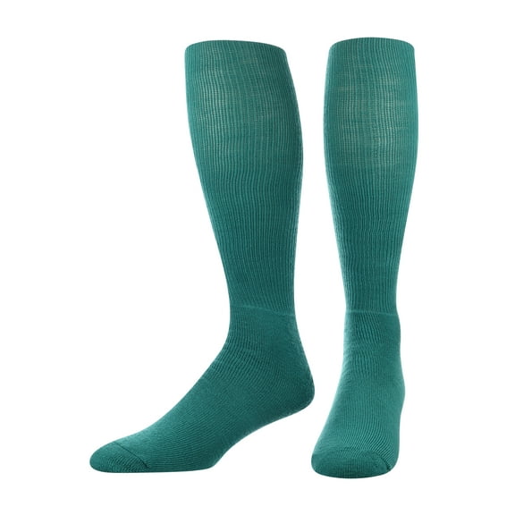 TCK TS All Sport Polyester Baseball Football Soccer Volleyball Tube Sock (Teal, Small)