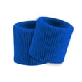thumbnail image 1 of TCK Terry Wristbands 3.5" Wide - Royal, 1 of 2