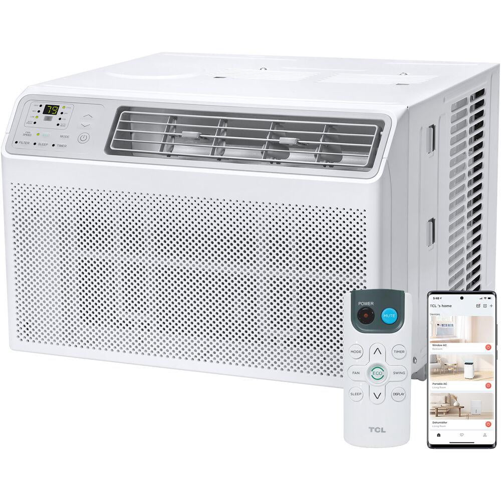 TCL 10,000 BTU Window AC, Digital, 115V, R32