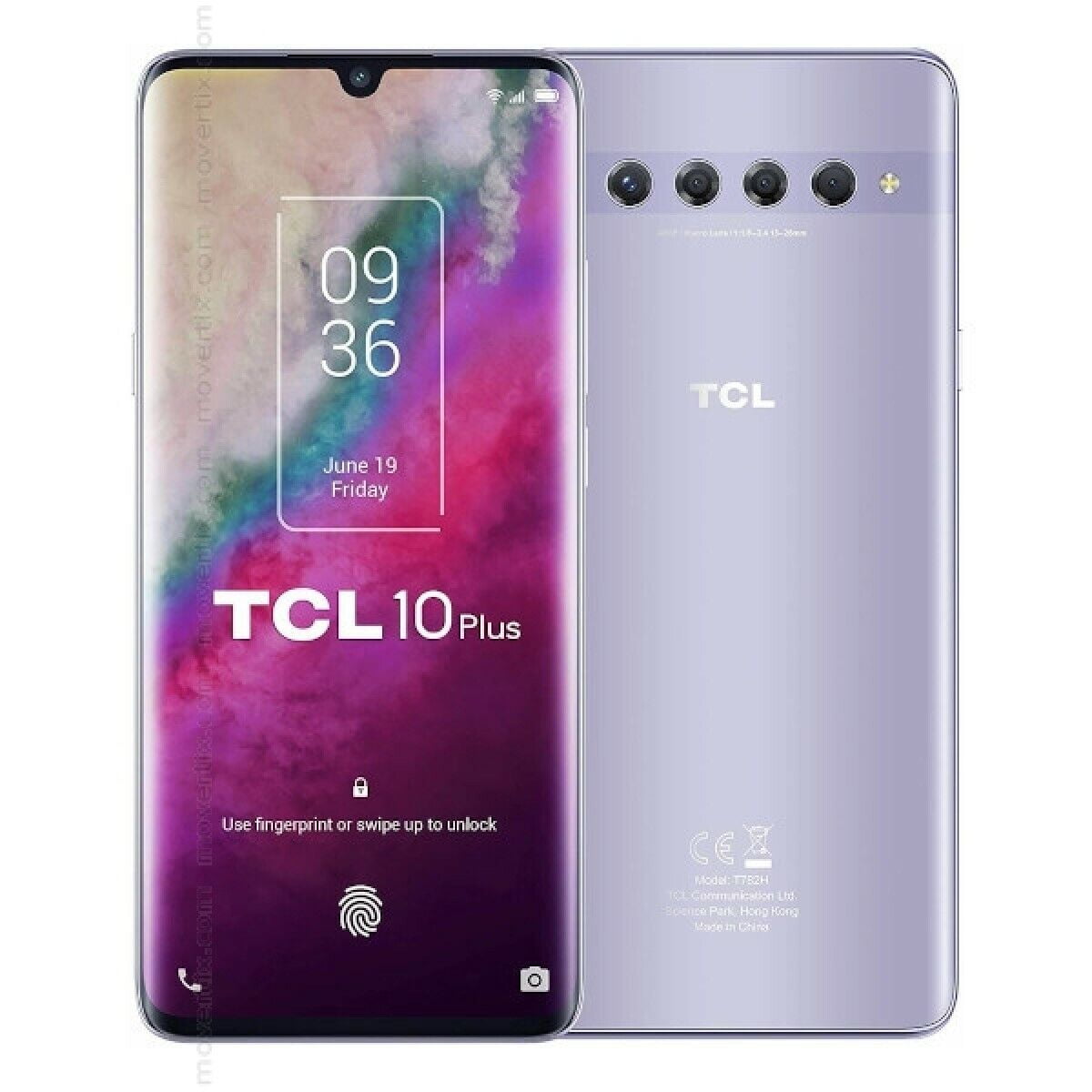 TCL 10 Plus Smartphone 6.47 FHD+ 48MP 64GB T782P GSM Factory Unlocked  Brand New Cell Phone 