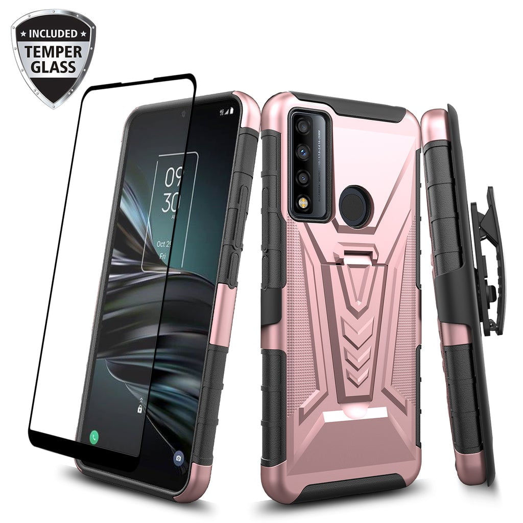 TCL 20 XE Case with Tempered Glass Screen Protector Ghana | Ubuy
