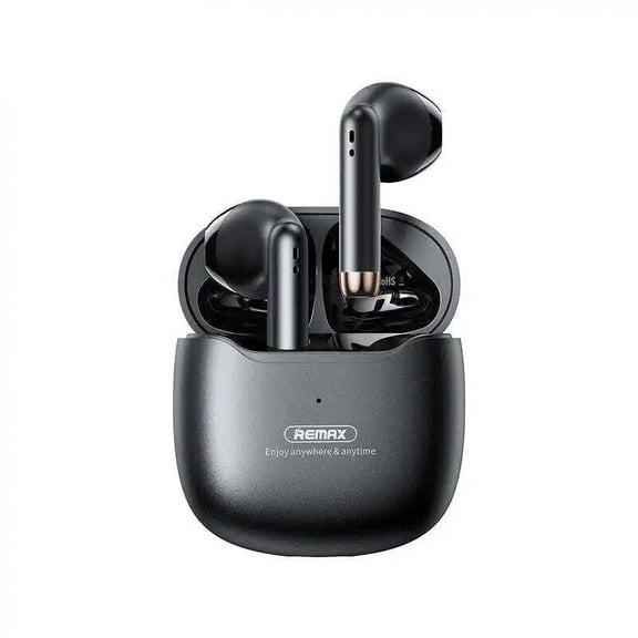 for TCL 20S Bluetooth 5.3 Earbuds Stereo Bass, in Ear Noise Cancelling Mic, Earphones IP7 Waterproof Sports, 32H Playtime USB C Mini Charging Case Ear Buds - Black