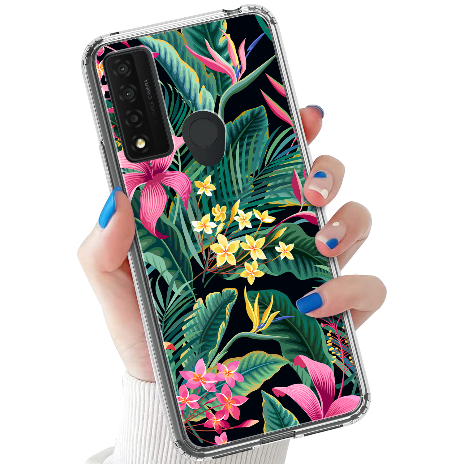 TCL 20xe Phone Case, CBUS Tropical Flower Case for TCL 20 XE, TCL 20xe Floral Print Pattern - Walmart.com TCL 20xe Phone Case, CBUS Tropical Flower Case for TCL 20 XE, TCL 20xe Floral Print Pattern - Walmart.com