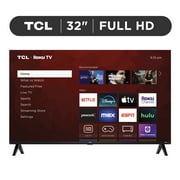 TCL 32” Class S3 (32S357) Full HD 1080p LED Smart TV with Roku TV