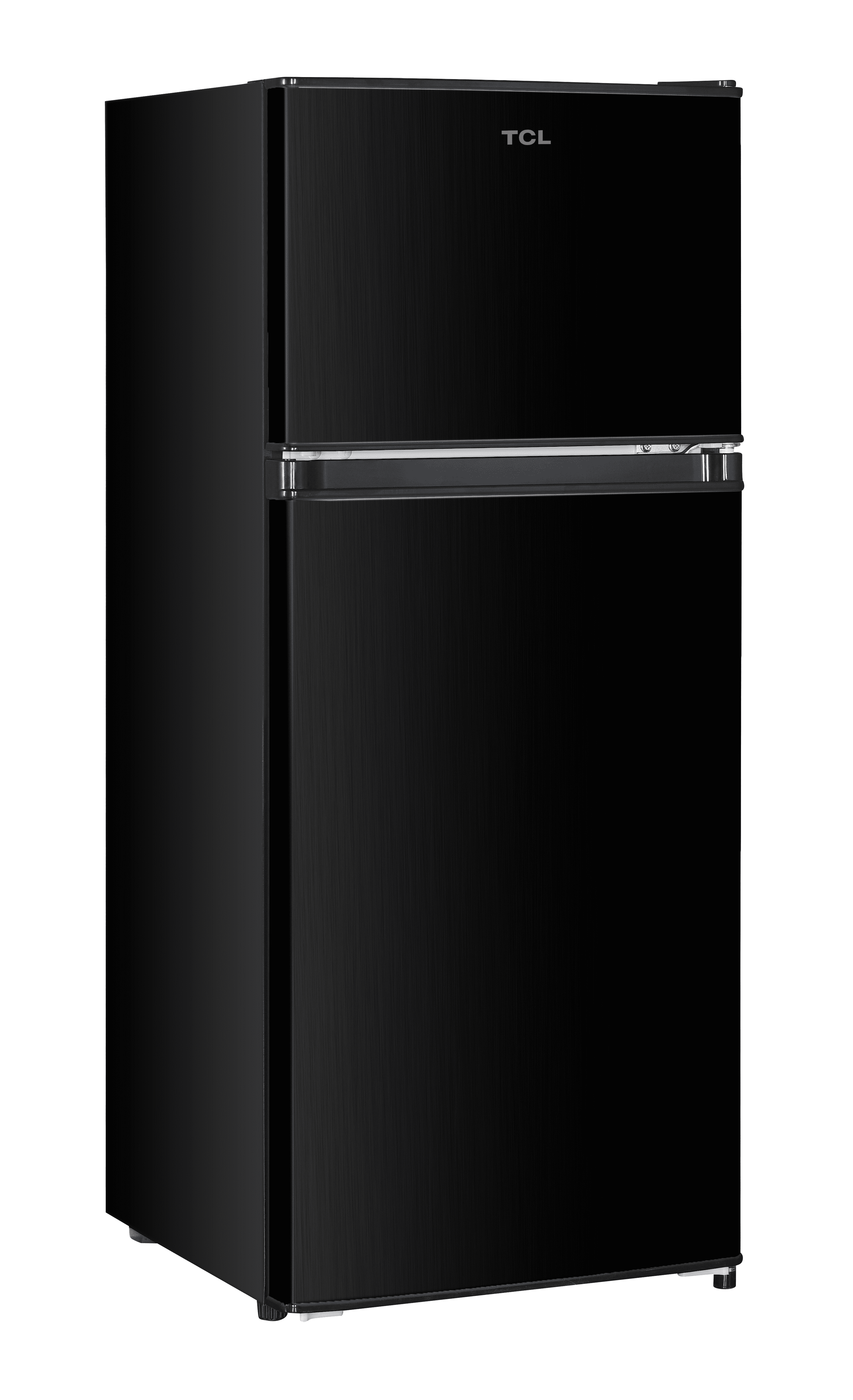 TCL 4.5 Cu. ft. Two Door Refrigerator – Black Stainless Look, MR453Z