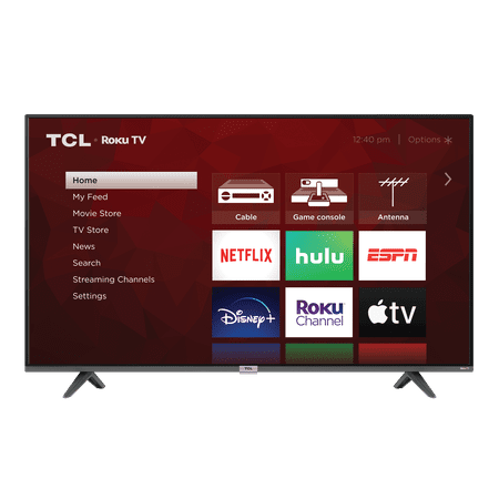 TCL 43" Class 4-Series 4K UHD HDR Roku Smart TV - 43S435