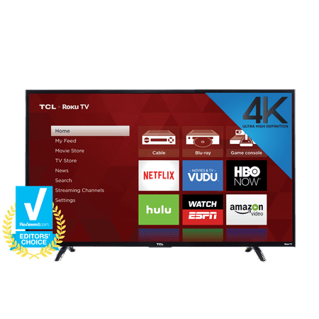 TCL 43" Class 4K (2160P) Smart Roku LED TV (43UP130)