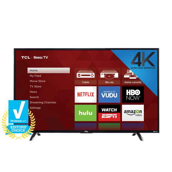 TCL 43" Class 4K (2160P) Smart Roku LED TV (43UP130)