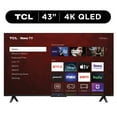 thumbnail image 1 of TCL 43” Class Q5 (43Q51BR) 4K UHD HDR QLED Smart TV with Roku TV (NEW 2024), 1 of 14