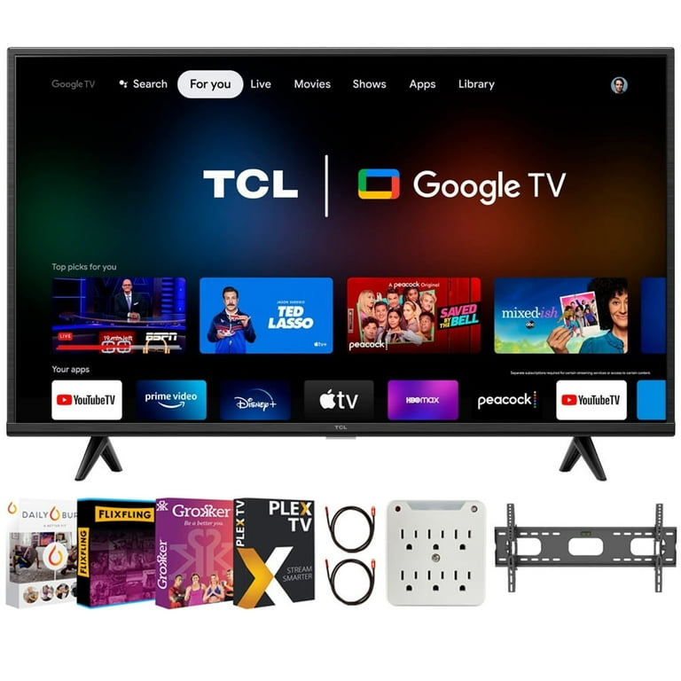 TCL 43S446 43 inch Class 4-Series 4K UHD HDR Smart Google TV 2022