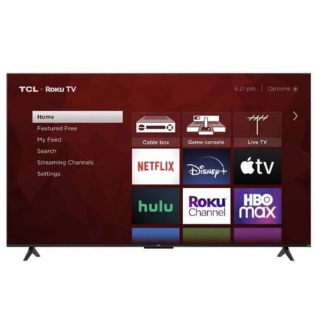 TCL 43" 4K UHD HDR Smart Roku TV Dual-Band WiFi & Ethernet - 43S45