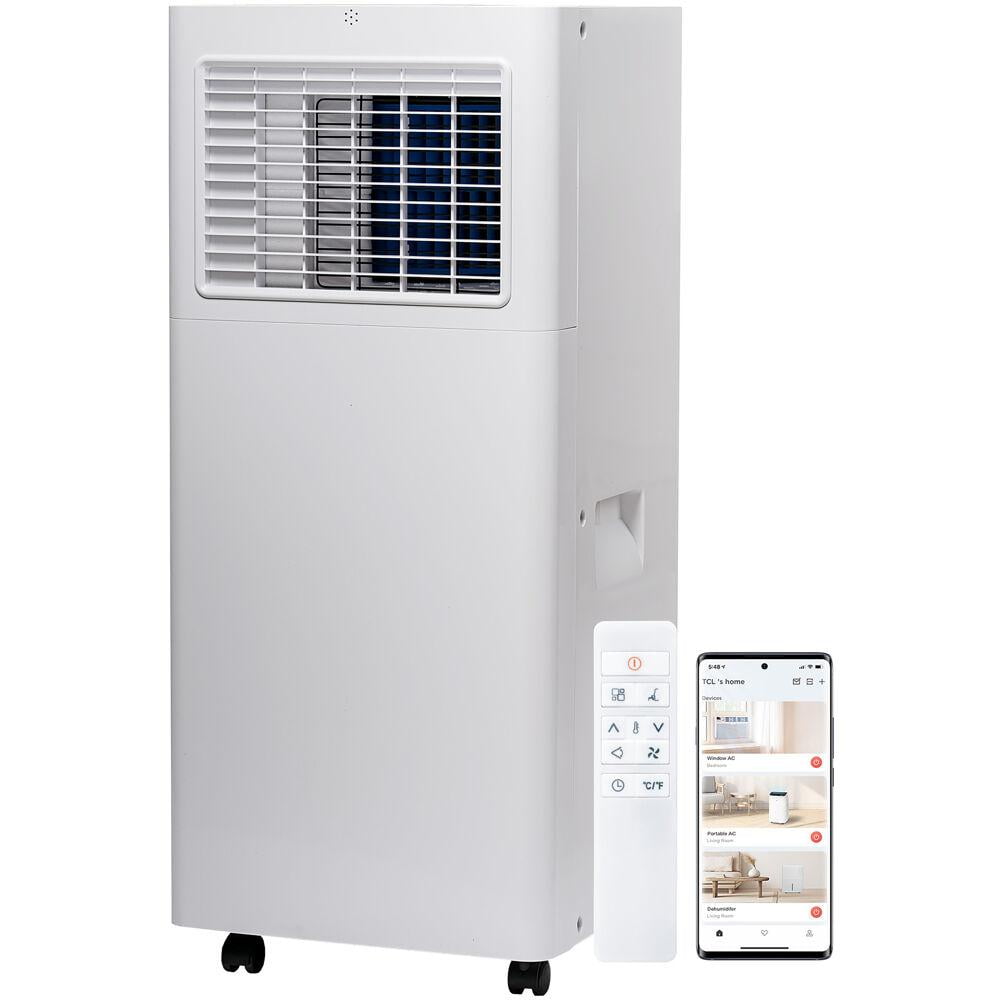 TCL H5P44W BTU SACC (8,500 BTU ASHRAE) Smart Portable Air Conditioner Fan and Dehumidifier