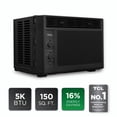 thumbnail image 1 of TCL 5,000 BTU Window Air Conditioner (Black) - Cools up to 150 Sq ft, High-Efficiency Cooling Technology, 2-in-1 Cooling & Fan, 7 Temperature Settings, Compact Fit, Washable Filter - W5WC72M-B, 1 of 15