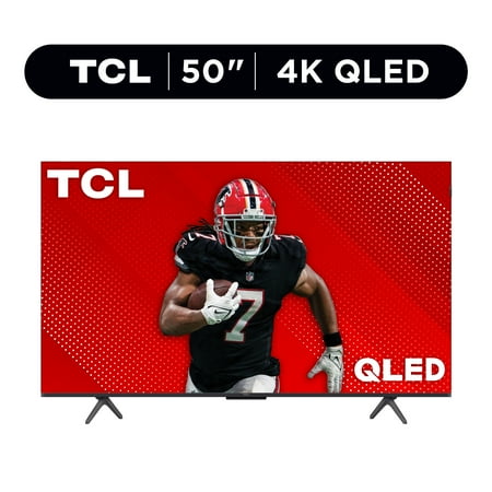 TCL - 50" Class Q6-Series 4K UHD HDR QLED Smart Google TV (2024)