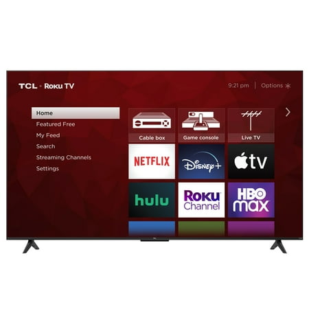 TCL - 55" Class 4-Series 4K UHD HDR Smart Roku TV