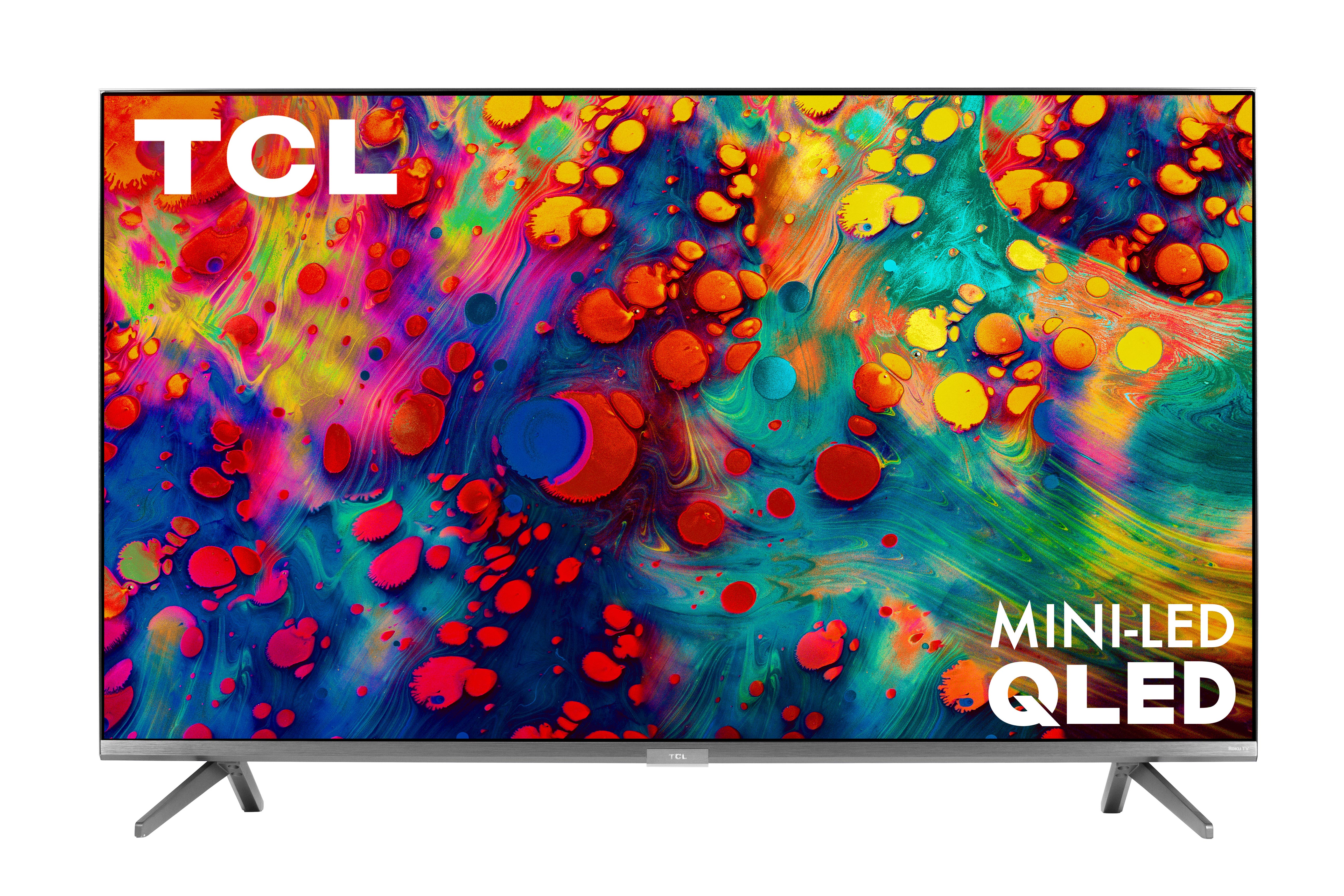 TCL 55" Class 6-Series 4K UHD Dolby Vision HDR QLED Roku Smart TV - 55R635 - image 1 of 16