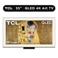 thumbnail image 1 of TCL 55" A400U Designer Series QD-Mini LED QLED 4K Smart Google TV (New 2026) - Art Library, Flush Wall Mount Included, Halo Control System, Local Dimming Pro, High Brightness Pro - 55A400U, 1 of 22