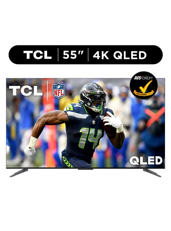 TCL 55” Class Q Class 4K QLED HDR Smart TV with Google TV, 55Q750G