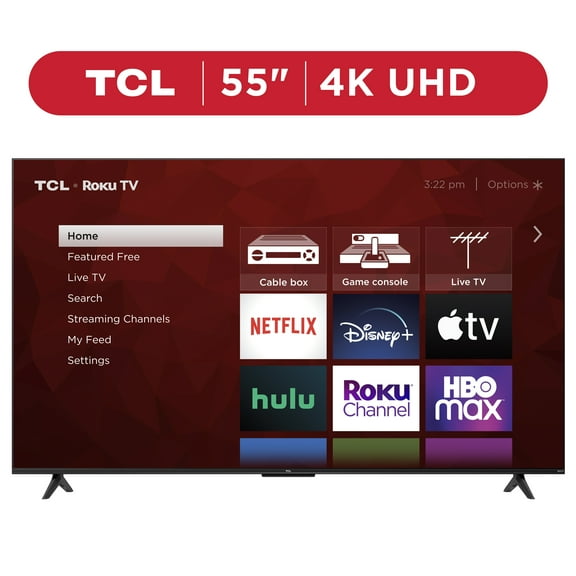 TCL 55 Class S4 Series 4K UHD HDR LED Smart Roku TV (Limited Edition) - 55S41BR