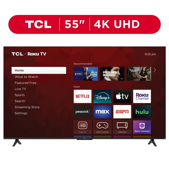 TCL 55 Class S4 (55S451) 4K UHD HDR Smart TV with Roku TV