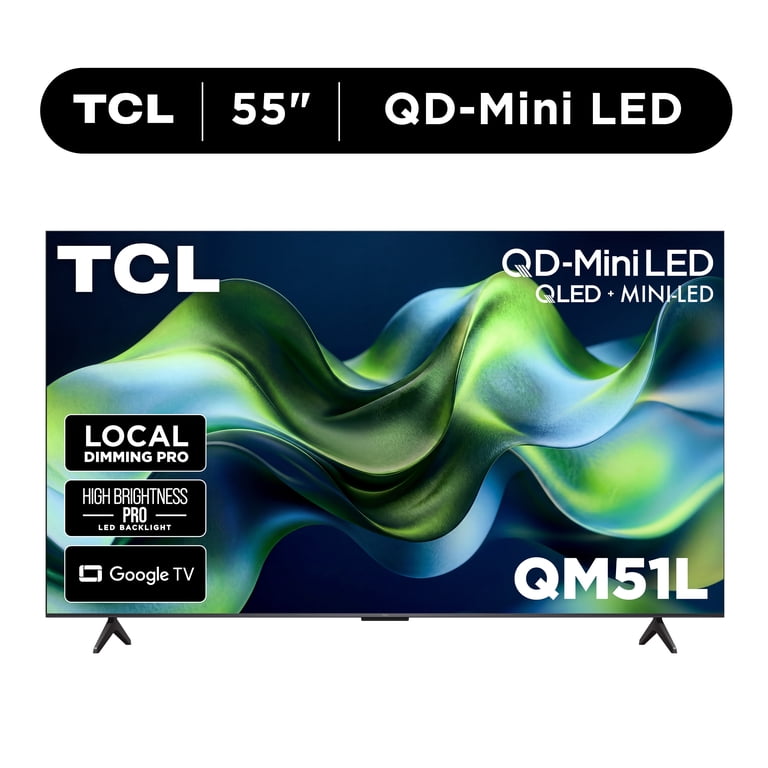 TCL 23年製 55型 4k HDR 「Google TV」搭載【引取り可】 テレビ