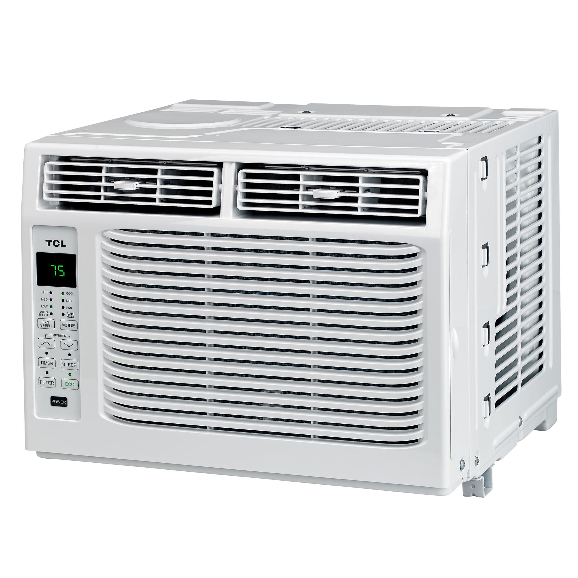 TCL 6,000 BTU Smart App & Voice Control Window Air Conditioner, White, 6W9ER1A