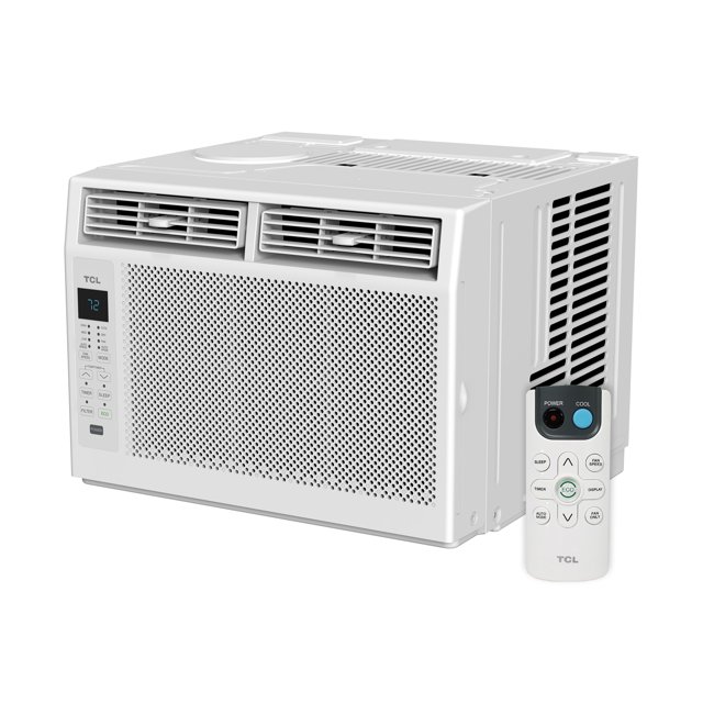 TCL 6,000 BTU Window Air Conditioner, 250 sq. ft., LED Display