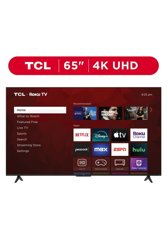 65 Class S4 (65S451) 4K UHD HDR Smart TV with Roku TV