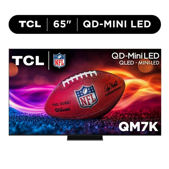TCL 65" Q Series 4K UHD HDR QD-Mini LED Smart TV with Google TV – 65QM7K