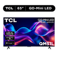 thumbnail image 1 of TCL 65" QM51L Series QD-Mini LED 4K QLED UHD HDR Smart Google TV (NEW 2026) - New Halo Control System, Local Dimming Pro, High Brightness Pro, TCL AIPQ Processor, Game Accelerator 144 - 65QM51L, 1 of 23