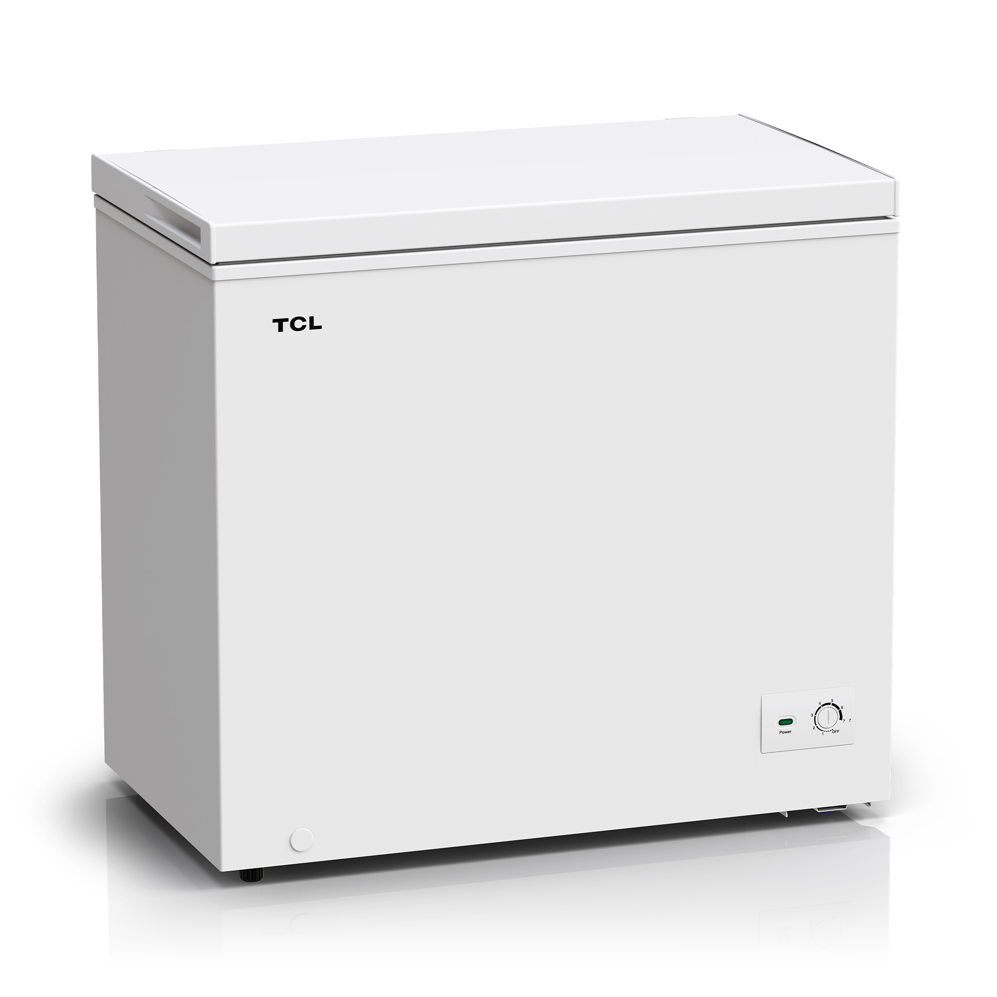 TCL 7.0 Cu. Ft. Chest Freezer, White, Garage Ready, CF073W - image 1 of 10
