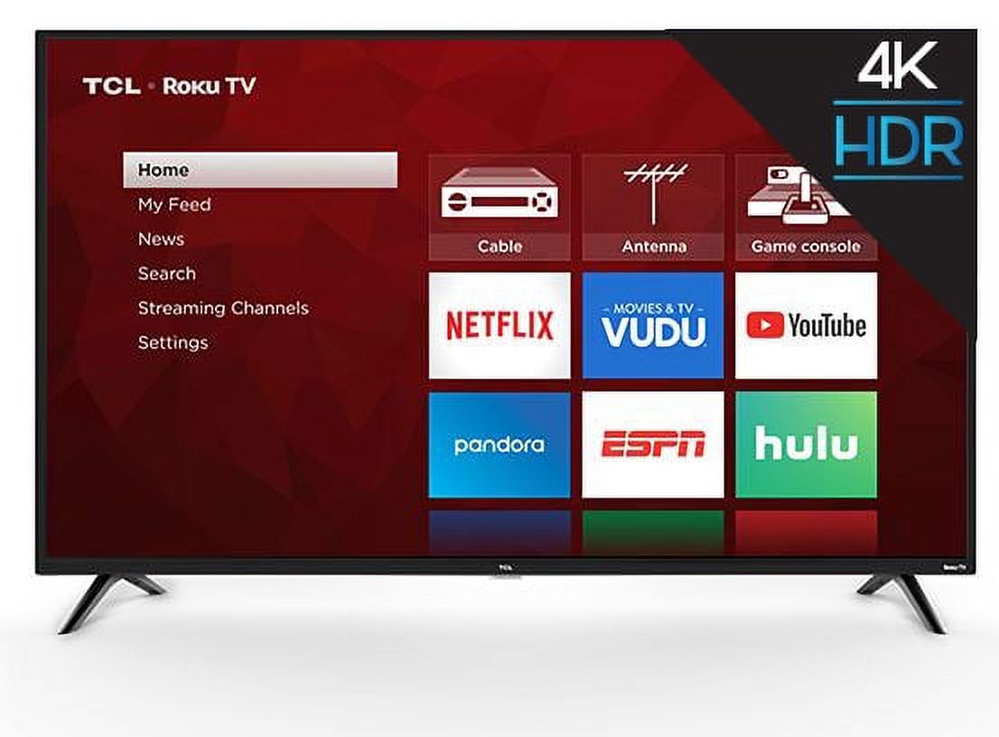 TCL 75" Class 4K UHD LED Roku Smart TV HDR 4 Series 75S425