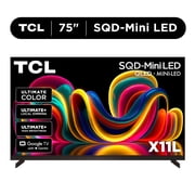 TCL 75 Class X11L Series QLED SQD-Mini LED TV Smart Google TV NEW 2026 - Deep Color System with Super QLED, Up to LD20000 Precise Dimming Series, Up to HDR10000 Peak Nits, UltraThin Depth - 75X11L