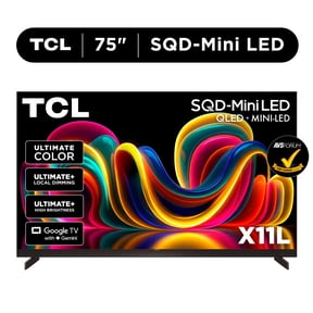 TCL 75 Class X11L Series QLED SQD-Mini LED TV Smart Google TV (NEW 2026) - Deep Color System with Super QLED, Up to LD20000 Precise Dimming Series, Up to HDR10000 Peak Nits, UltraThin Depth - 75X11L