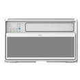 thumbnail image 1 of TCL 8,000 BTU Smart Inverter Window Air Conditioner (White) - 350 Sq Ft, Ultra-Quiet, Energy Saving, Alexa/Google Assistant Compatible - H8W4MW, 1 of 16