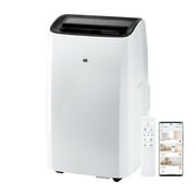TCL 8,000 BTU 350 sq. ft. Smart Portable Air Conditioner with Fan & Dehumidifier White